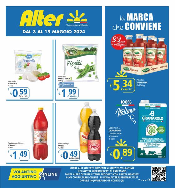 Volantino Alter Discount a Palagiano | Nuove offerte | 6/5/2024 - 15/5/2024