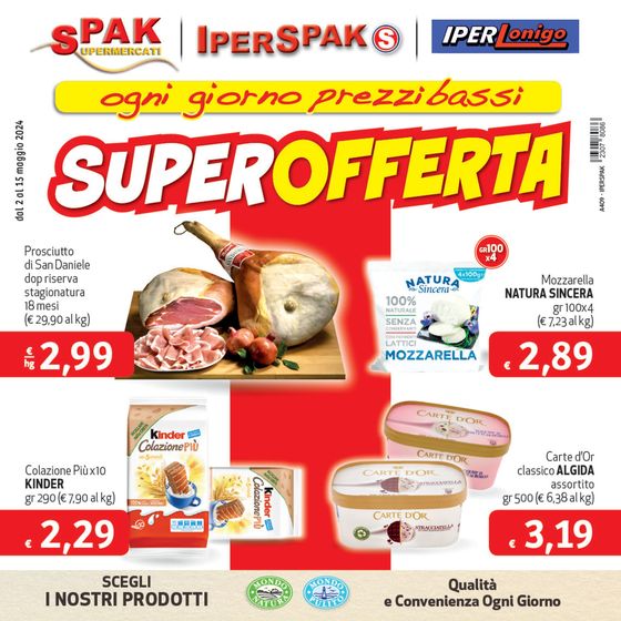 Volantino Spak | Super offerta | 6/5/2024 - 15/5/2024