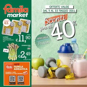 Volantino Famila Market | Sconti fino al 40% | 6/5/2024 - 22/5/2024