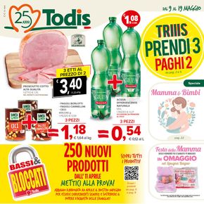 Offerte di Discount a Torano Castello | Triiis prendi 3 paghi 2  in Todis | 9/5/2024 - 19/5/2024