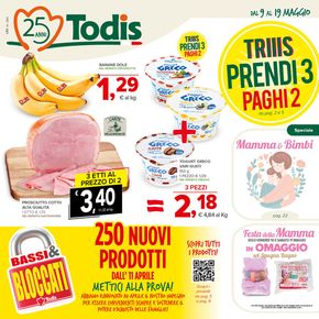 Offerte di Discount a Terranuova Bracciolini | Triiis prendi 3 paghi 2  in Todis | 9/5/2024 - 19/5/2024
