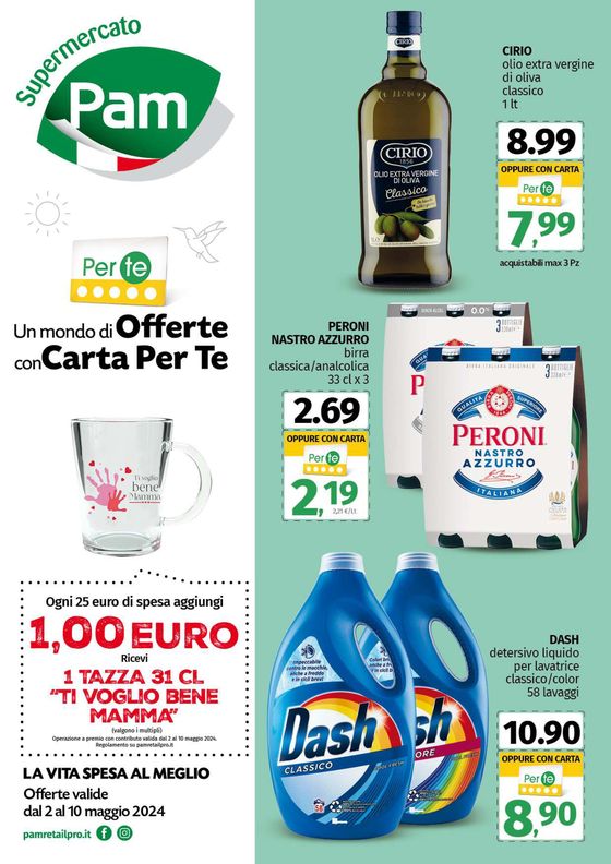 Volantino Pam RetailPro a Mugnano di Napoli | Un mondo di offerte con carta per te | 7/5/2024 - 10/5/2024