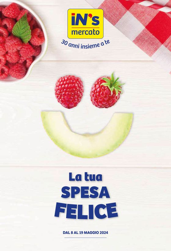 Volantino IN'S a Bresso | La tua spesa felice | 8/5/2024 - 19/5/2024