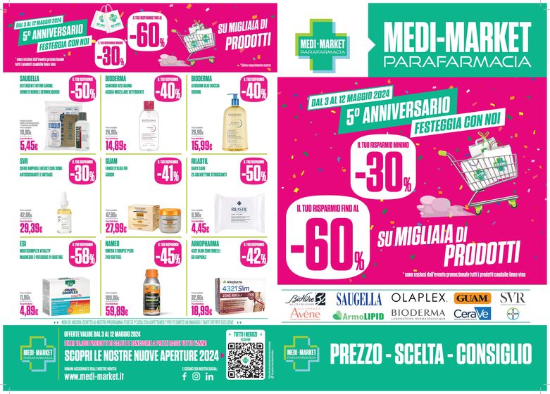 Volantino Medi-Market a Milano | Su migliaia di prodotti | 7/5/2024 - 12/5/2024