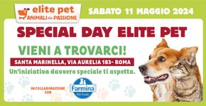 Offerte di Animali a Civitavecchia | Special day  in Elite Pet | 7/5/2024 - 11/5/2024