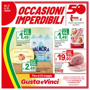 Volantino Iper La grande i a Santa Giuletta | Occasioni imperdibili | 13/5/2024 - 26/5/2024