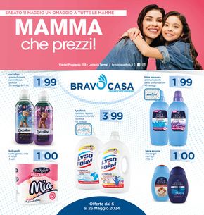 Offerte di Cura casa e corpo a Tiriolo | Mamma che prezzi in Bravo Casa | 8/5/2024 - 26/5/2024