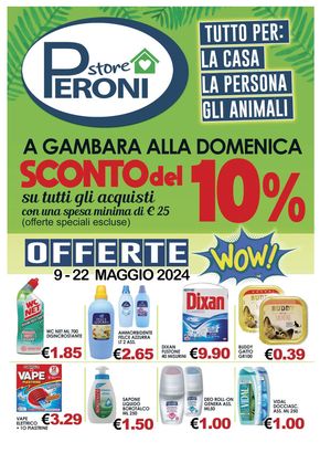 Volantino Supermercati Peroni a Mantova | Offerte | 8/5/2024 - 22/5/2024