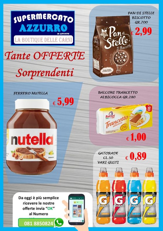 Volantino Supermercato Azzurro | Offerte | 9/5/2024 - 25/5/2024