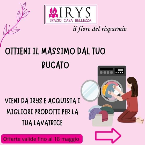 Volantino Irys a Sciacca | Il fiore del risparmio | 9/5/2024 - 18/5/2024