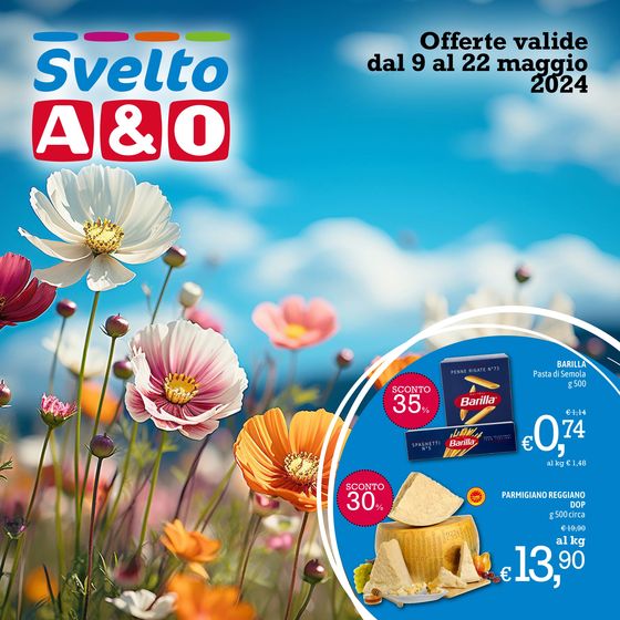 Volantino A&O a Urbino | Sconti Fino al 40% | 9/5/2024 - 22/5/2024
