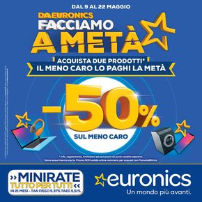 Offerte di Elettronica a Taurisano | Facciamo a meta in Euronics | 9/5/2024 - 22/5/2024