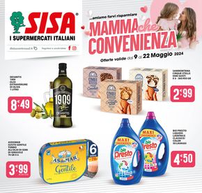 Volantino Sisa a Mondragone | Mamma che convenienza  | 9/5/2024 - 22/5/2024