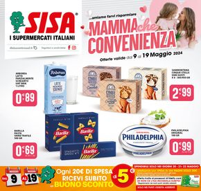 Volantino Sisa a Bari | Mamma che convenienza  | 9/5/2024 - 19/5/2024