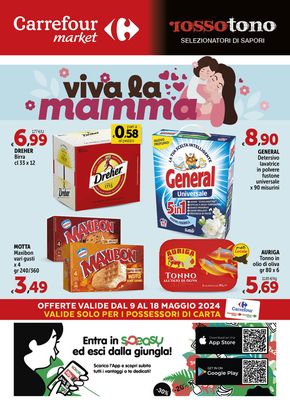 Volantino Carrefour Market a Comiso | Viva la mamma | 9/5/2024 - 18/5/2024