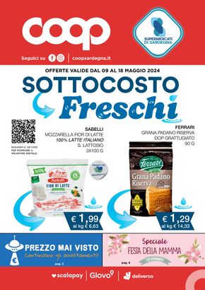Volantino Coop a Sassari |  Sottocosto Freschi | 9/5/2024 - 18/5/2024