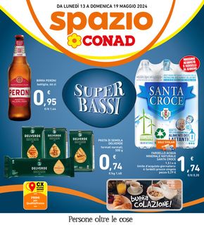 Volantino Spazio Conad a Gissi | Super bassi  | 13/5/2024 - 19/5/2024