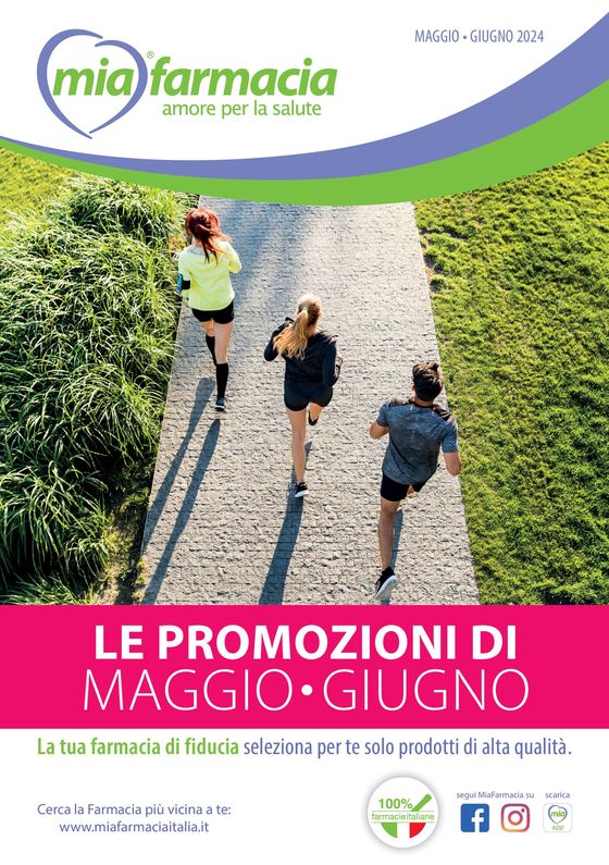 Volantino Mia Farmacia a Perugia | Le promozioni di Maggio-Giugno | 10/5/2024 - 30/6/2024