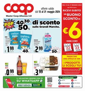 Volantino Coop a Bari | 30% 40% di sconto sulle grandi marche! | 13/5/2024 - 21/5/2024