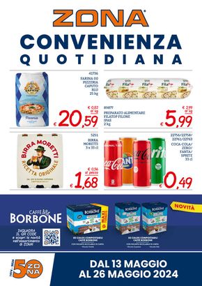 Offerte di Iper e super a Castagneto Carducci | Zona - Convenienza Quotidiana in ZONA | 13/5/2024 - 26/5/2024