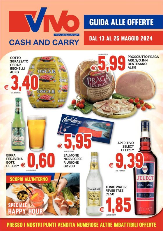 Volantino Vivo Supermercati a Martignacco | Guida alle offerte | 13/5/2024 - 25/5/2024