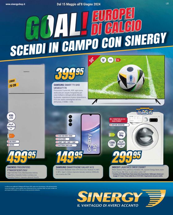 Volantino Sinergy a Carlentini | Goal! | 15/5/2024 - 8/6/2024