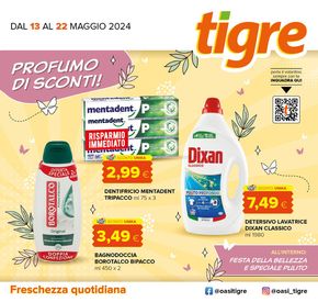 Volantino Tigre a Bussi sul Tirino | Profumo di sconti! | 13/5/2024 - 22/5/2024