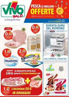 Volantino Vivo Supermercati | Pesca le migliori offerte | 16/5/2024 - 26/5/2024