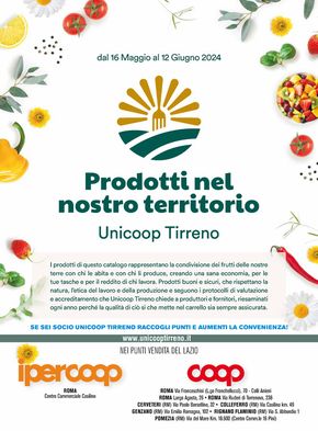 Volantino Coop a Pomezia | Prodotti nel nostro territorio | 16/5/2024 - 12/6/2024