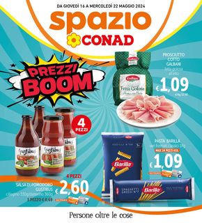 Volantino Spazio Conad a Palermo | Prezzi boom | 16/5/2024 - 22/5/2024