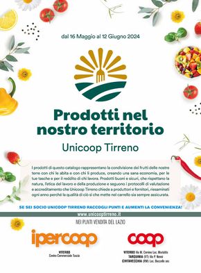 Volantino Ipercoop a Piansano | Prodotti nel nostro territorio | 16/5/2024 - 12/6/2024