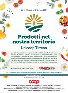 Offerte di Iper e super a Castagneto Carducci | Prodotti nel nostro territorio in Coop | 16/5/2024 - 12/6/2024