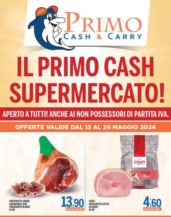 Volantino Pascar a Talsano | Il primo cash supermercato | 14/5/2024 - 26/5/2024