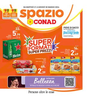 Volantino Spazio Conad a San Pietro Viminario | Super formati  | 21/5/2024 - 30/5/2024