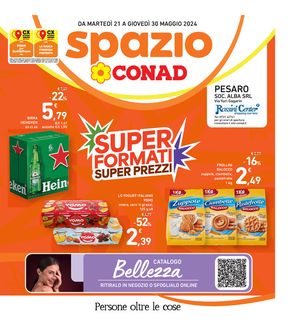 Volantino Spazio Conad a Mondaino | Super formati  | 21/5/2024 - 30/5/2024