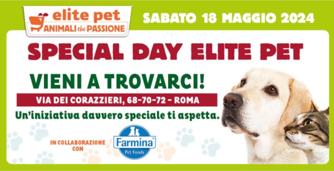 Volantino Elite Pet | Special day  | 14/5/2024 - 18/5/2024