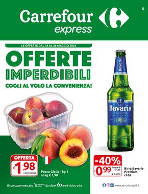 Offerte di Iper e super a Porto Santo Stefano | Offerte imperdibili in Carrefour Express | 14/5/2024 - 26/5/2024