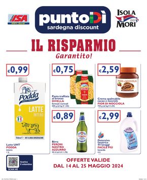 Offerte di Discount a Simaxis | Il risparmio garantito! in PuntoDì | 14/5/2024 - 25/5/2024