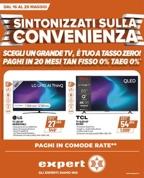 Offerte di Elettronica a Torino | Sintonizzati sulla convenienza in Expert | 16/5/2024 - 29/5/2024