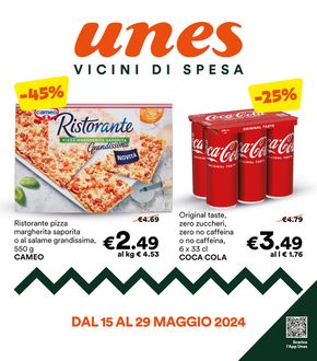 Volantino Unes a Domaso | Vicini di spesa | 15/5/2024 - 29/5/2024