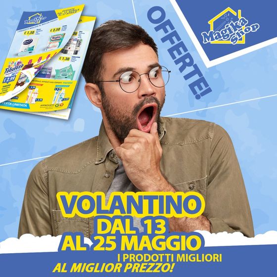 Volantino Magika Shop a Mirto CS | Offerte | 14/5/2024 - 25/5/2024