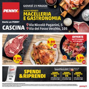 Offerte di Discount a Calci | Nuovi reparti macelleria e gastronomia in PENNY | 23/5/2024 - 2/6/2024