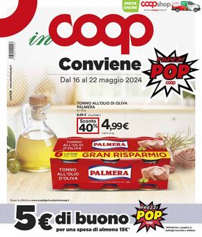 Volantino Coop a Genova |  Prezzi Pop | 16/5/2024 - 22/5/2024