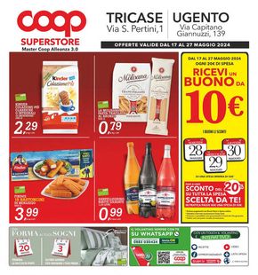 Volantino Superstore Coop a Corsano | Offerte Al costo! | 17/5/2024 - 27/5/2024