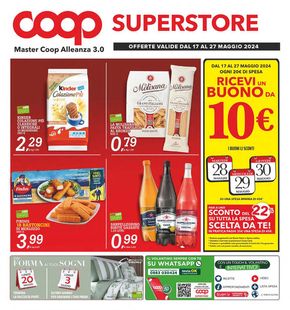 Offerte di Iper e super a Trinitapoli | Offerte Al costo! in Superstore Coop | 17/5/2024 - 27/5/2024