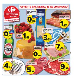 Volantino Carrefour Market a Fara Filiorum Petri | Sottocosto freschi | 16/5/2024 - 29/5/2024