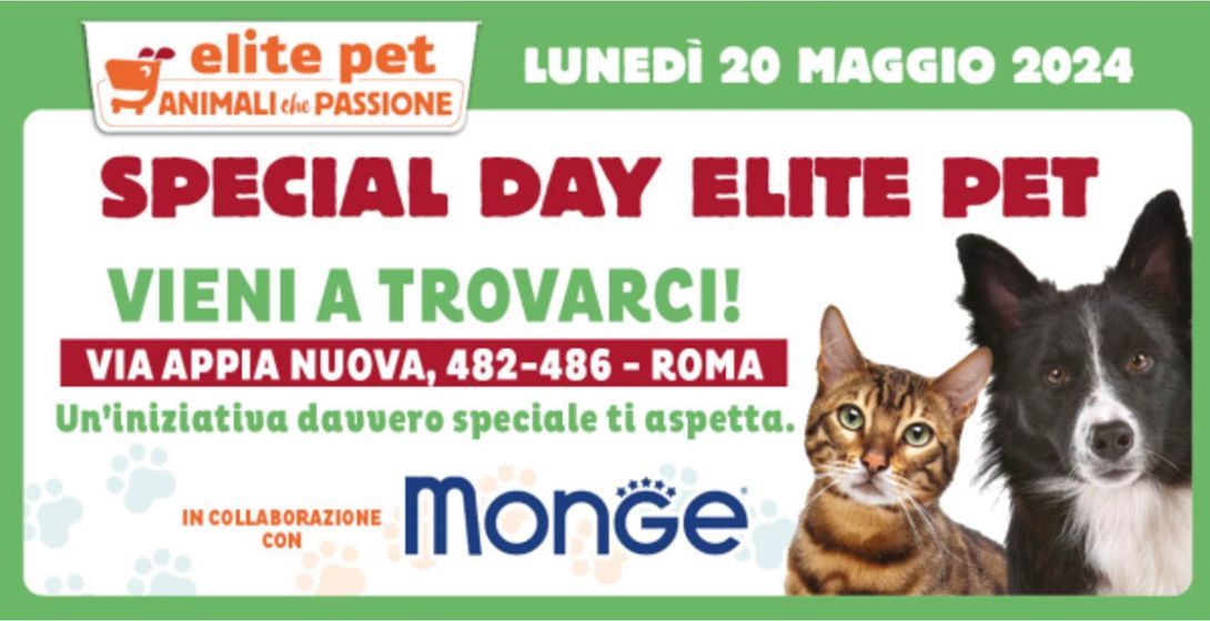 Volantino Elite Pet | Special day  | 16/5/2024 - 20/5/2024