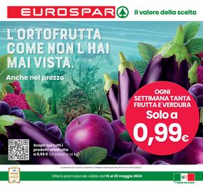 Volantino Eurospar a Udine (Udine) | Sconti fino al 50% | 16/5/2024 - 29/5/2024