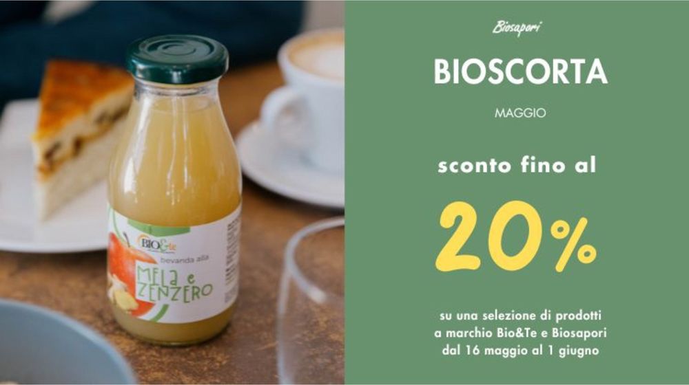 Volantino Biosapori a Castelfranco Veneto | Sconto al 20 % | 16/5/2024 - 1/6/2024