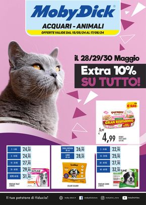 Offerte di Animali a Guidonia Montecelio | Extra 10% su tutto! in MobyDick | 16/5/2024 - 17/6/2024